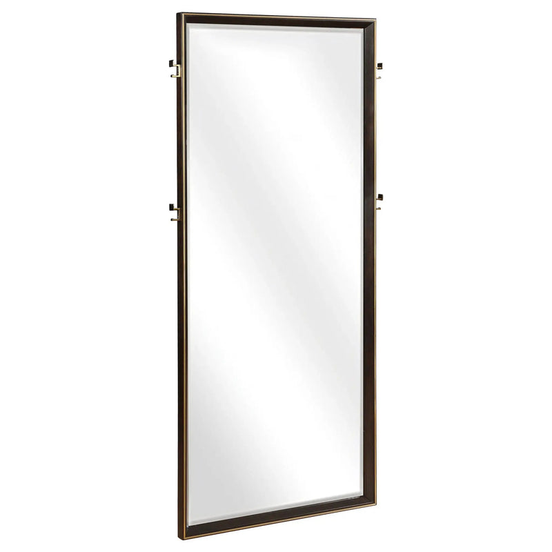 Durango 80-inch Standing Floor Mirror Smoked Peppercorn by Unique Piece Furniture