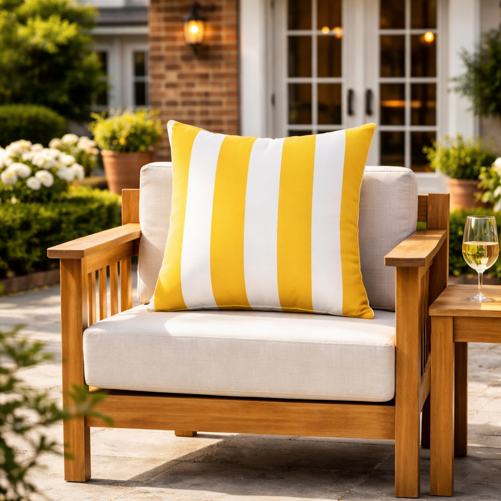 2 Pack Outdoor Pillow Covers - 18x18 Inch by HouseOfZazla