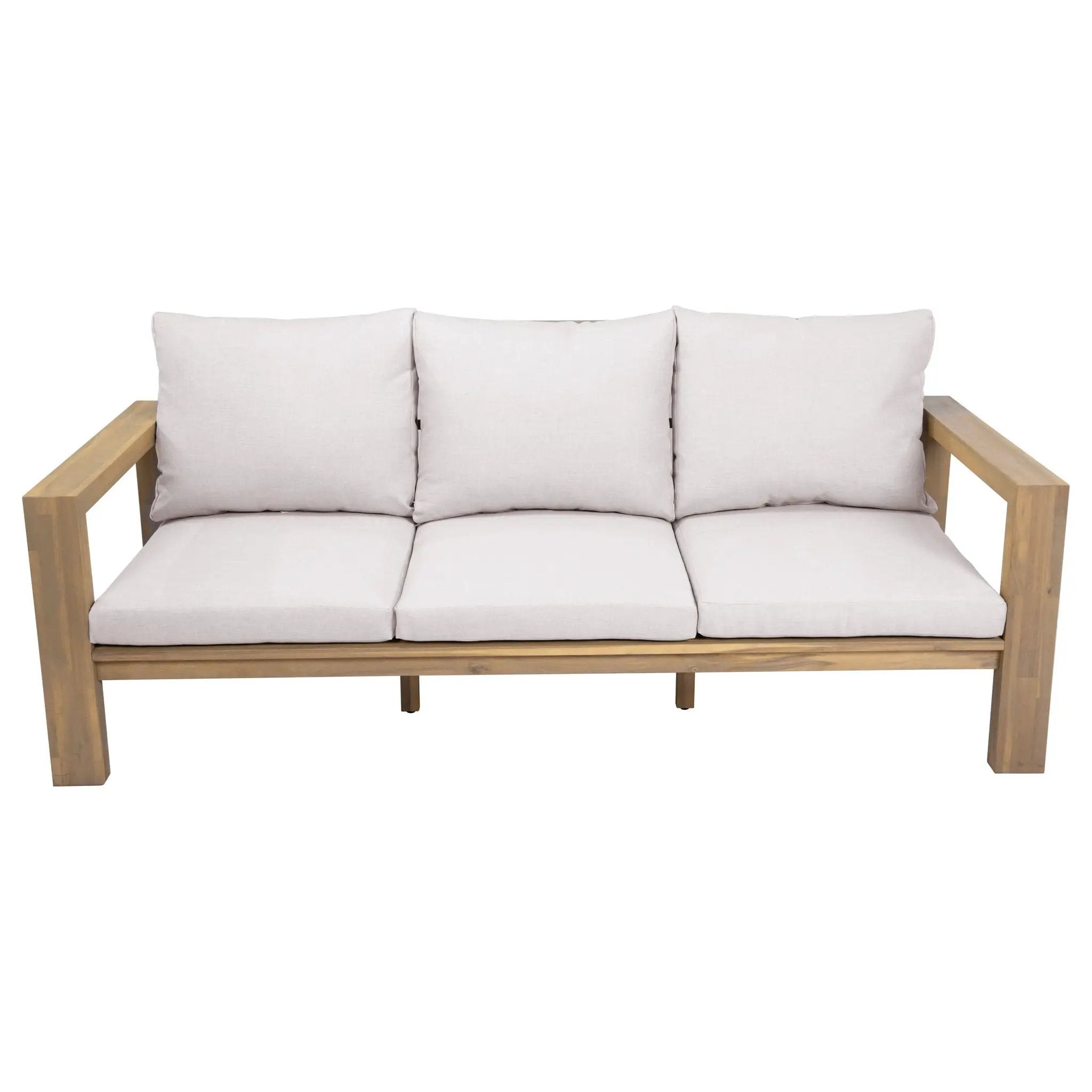 3 Seater Patio Set, Outdoor Sofa & Coffee Table Set by HouseOfZazla