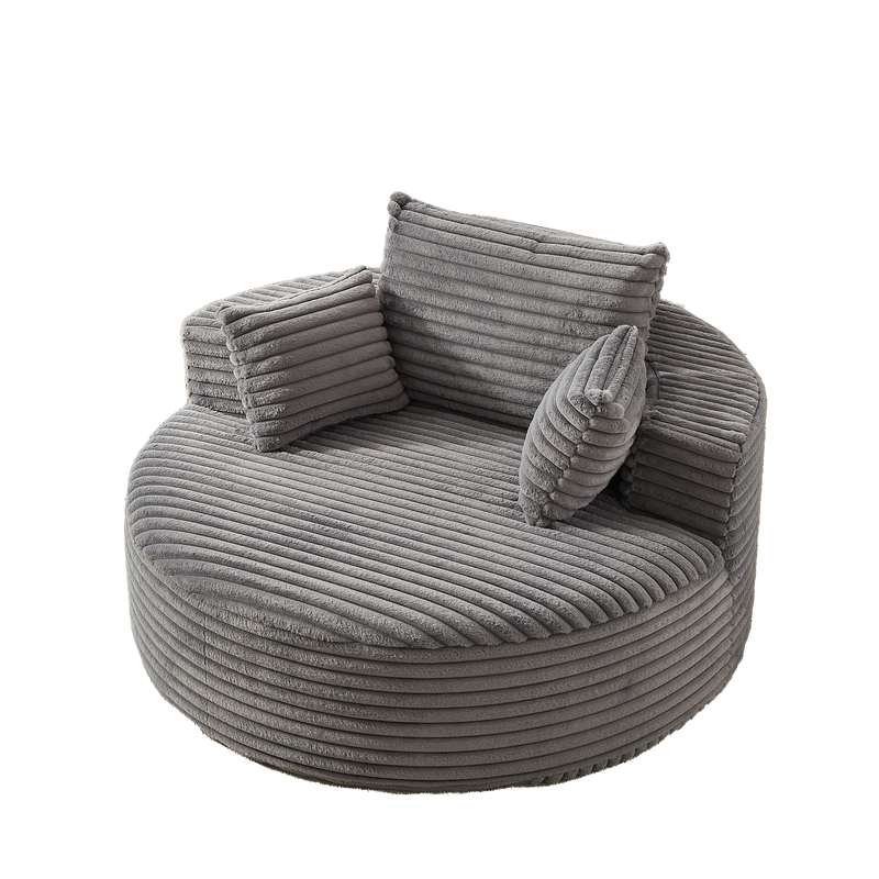 55' Corduroy Sponge Single Sofa by HouseOfZazla