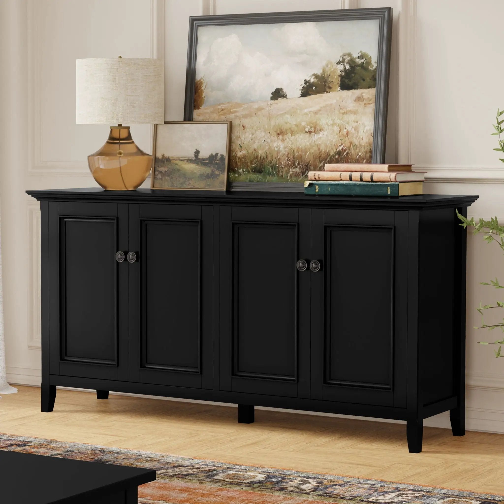 Amherst - 4 Door Storage Cabinet by Unique Piece Furniture