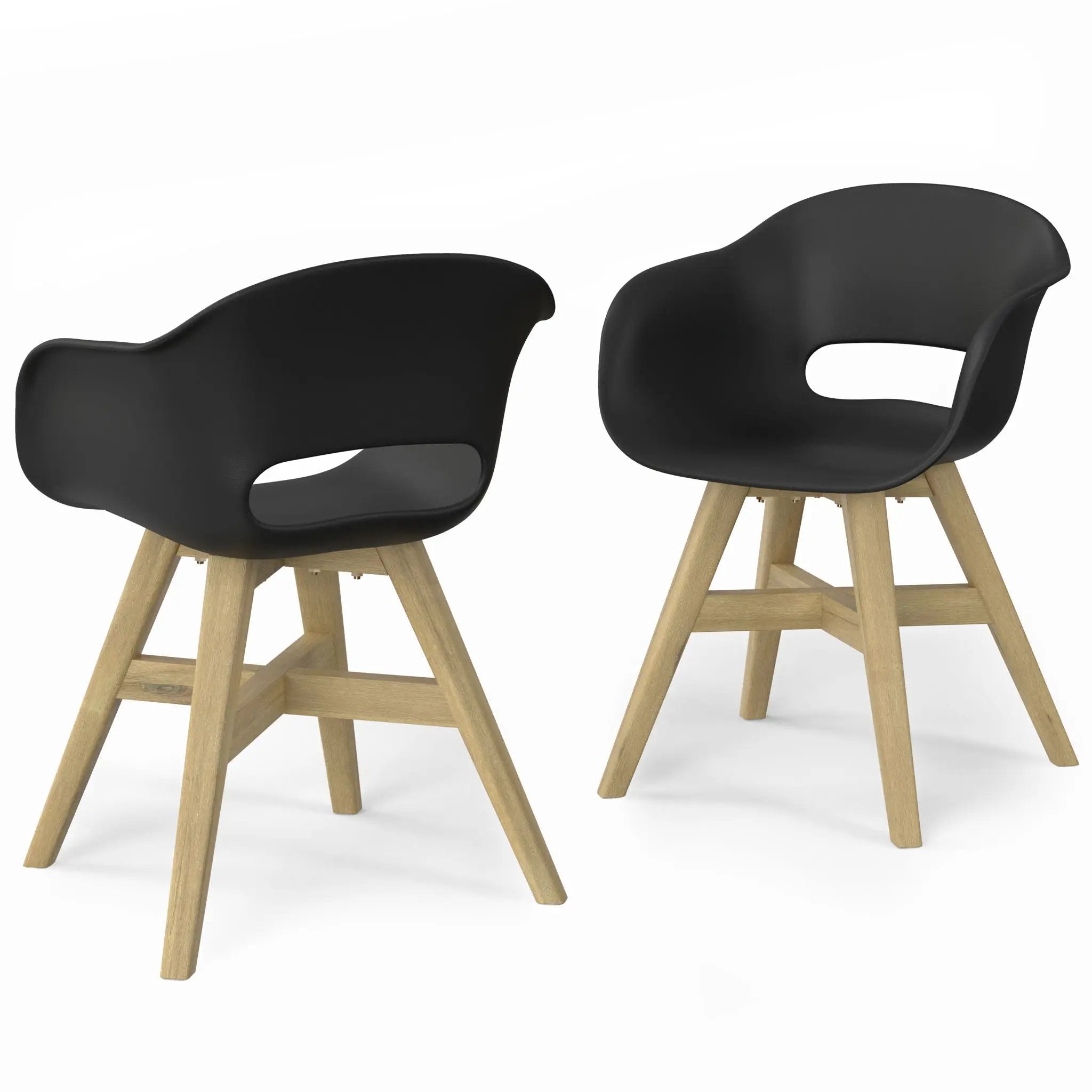 Kona - Outdoor Dining Chair In Plastic (Set of 2) by Unique Piece Furniture