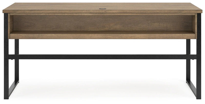 Montia - Home Office Desk, Desk Chair, Bookcase - Light Brown by Unique Piece Furniture