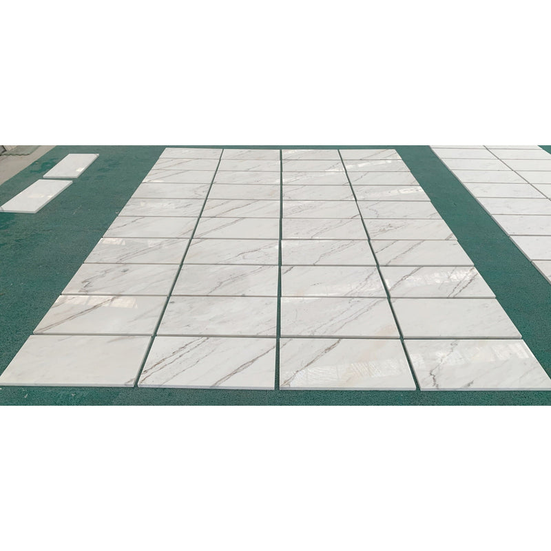 Natural Marble Polished Tile For Wall And Floor (Set of 4) by HouseOfZazla