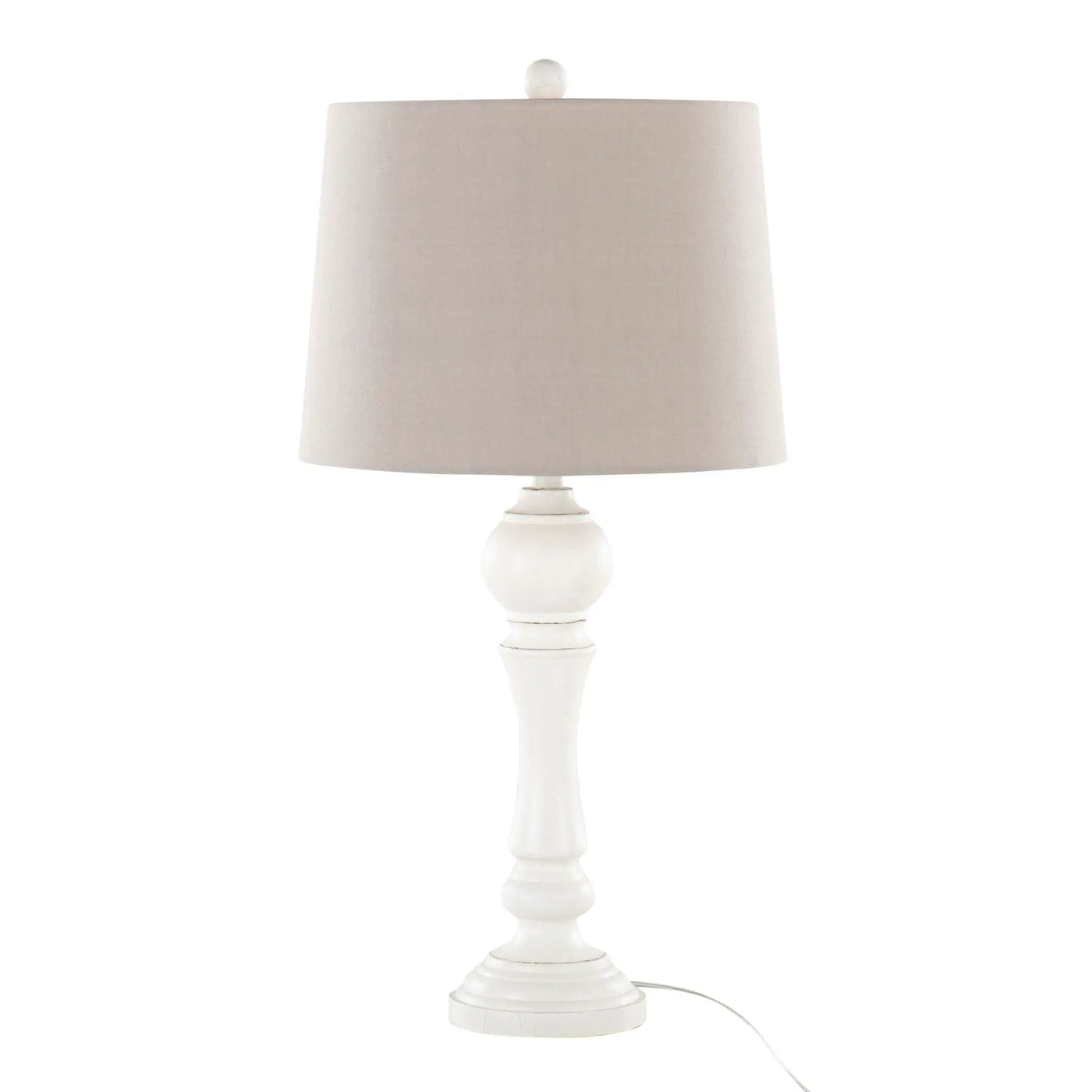 Winston - Farmhouse Poly Table Lamp (Set of 2) by HouseOfZazla