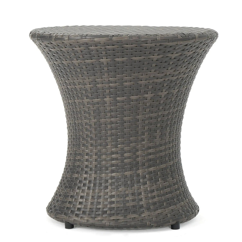 Thrive - Hourglass Rattan Table With No Glass Top by HouseOfZazla