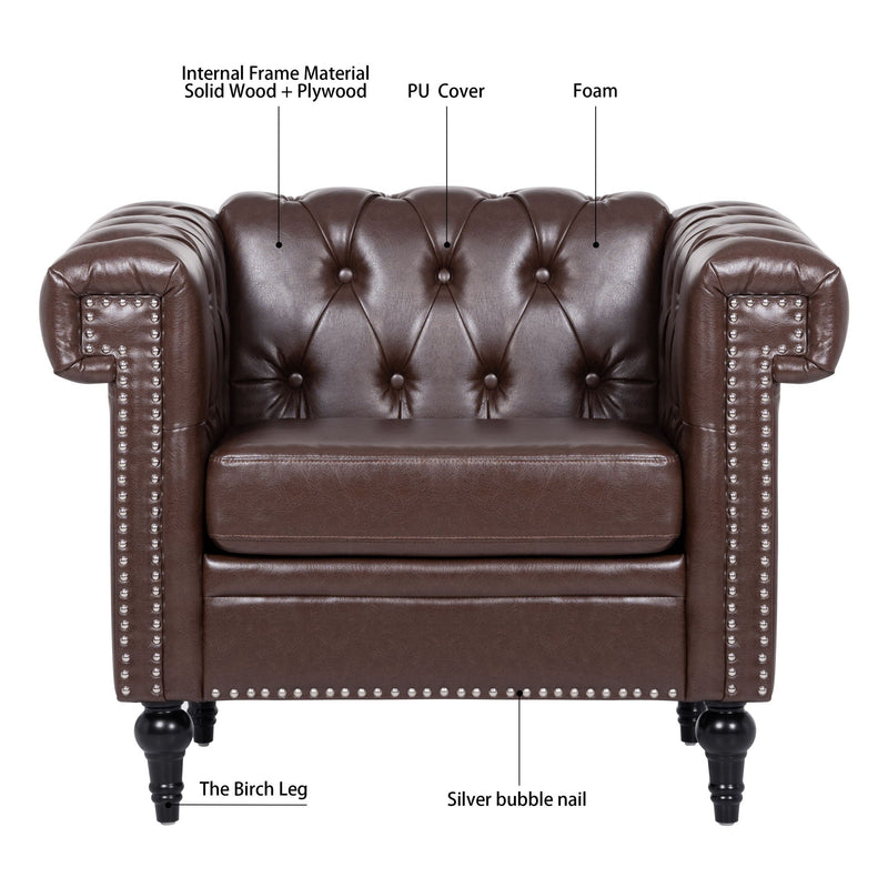 1 Seater Sofa Living Room by HouseOfZazla