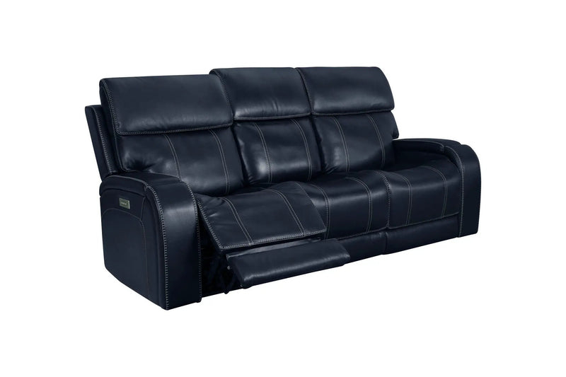 Glenwood - Sofa - Recliner With Power And Power Headrest And Lumbar by Unique Piece Furniture