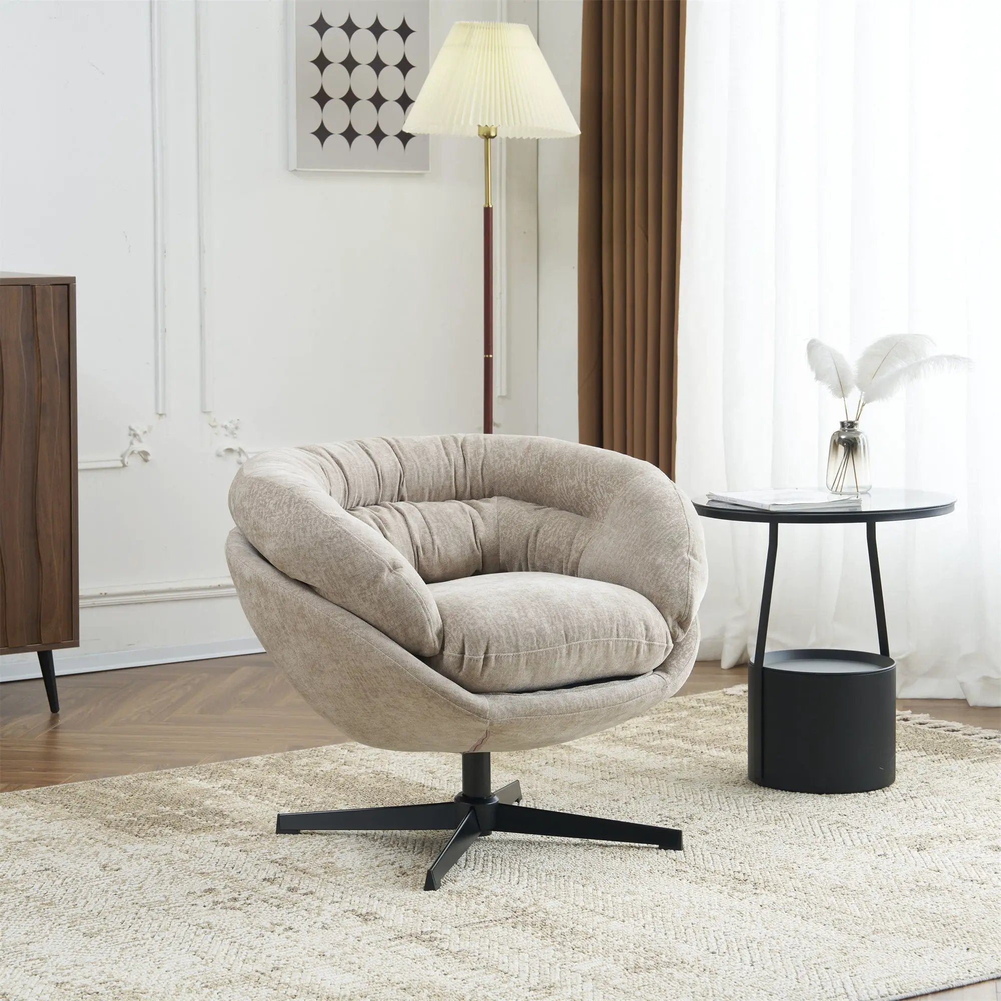 Modern Office Chair With 360 Degree Swivel by HouseOfZazla