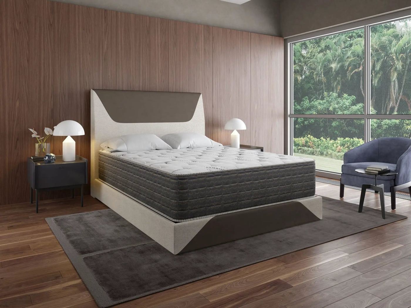 Dream Flex - 13.5" Two Sided Plush Mattress by HouseOfZazla
