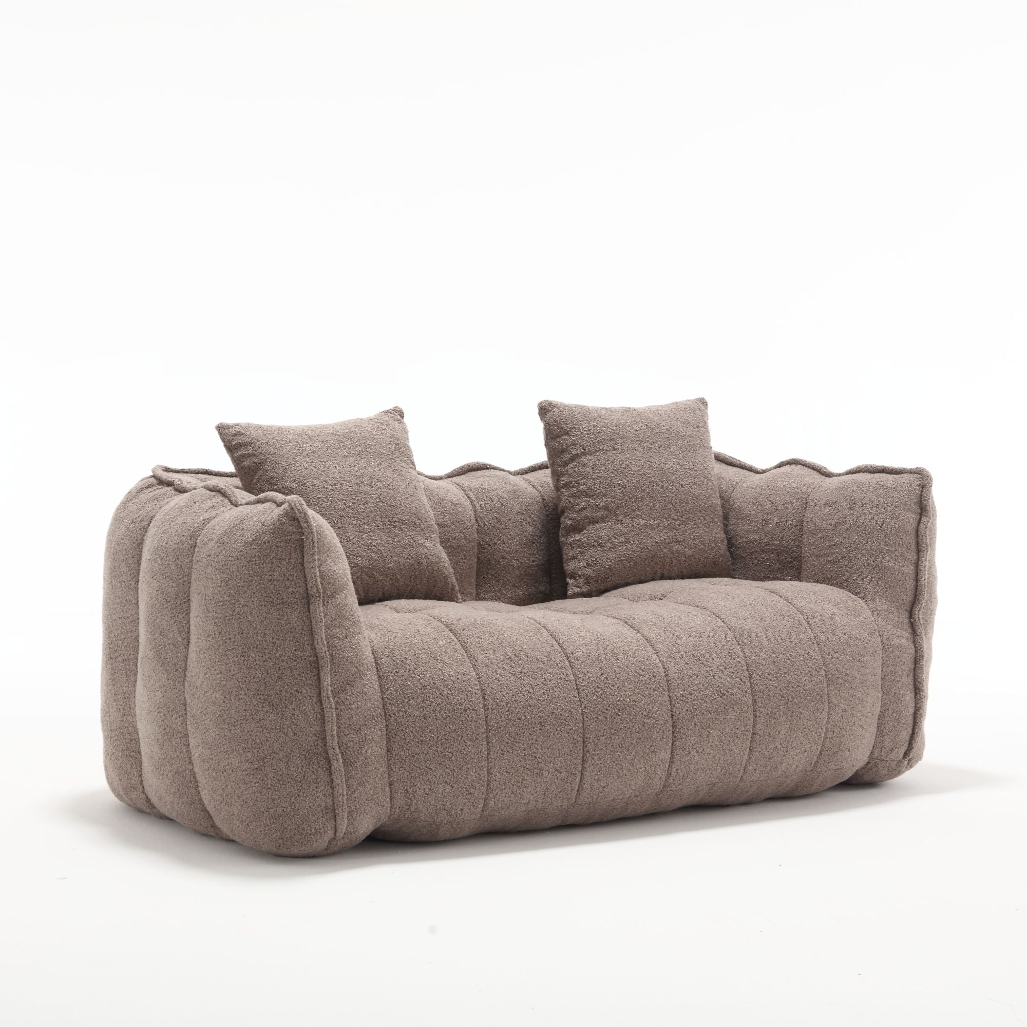 Cozy Beanbag Chair With High Resilience Foam Core For 2 by HouseOfZazla