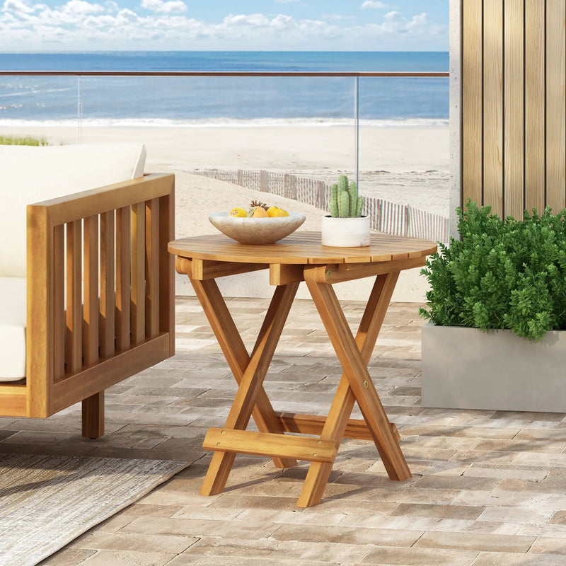 Patio Set Outdoor Acacia Wood Furniture Sets by HouseOfZazla