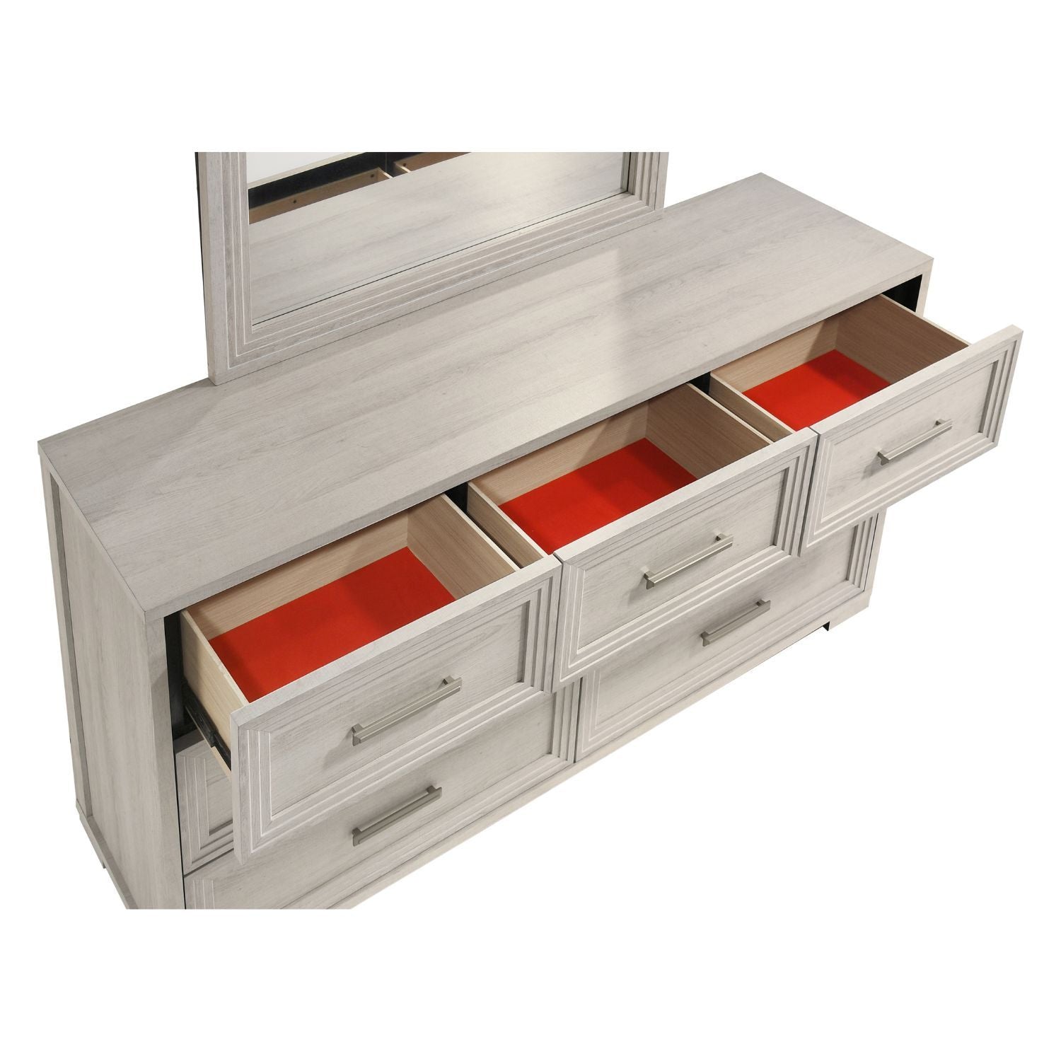 Colorado - Bedroom Set With Upholstered LED Headboard by HouseOfZazla