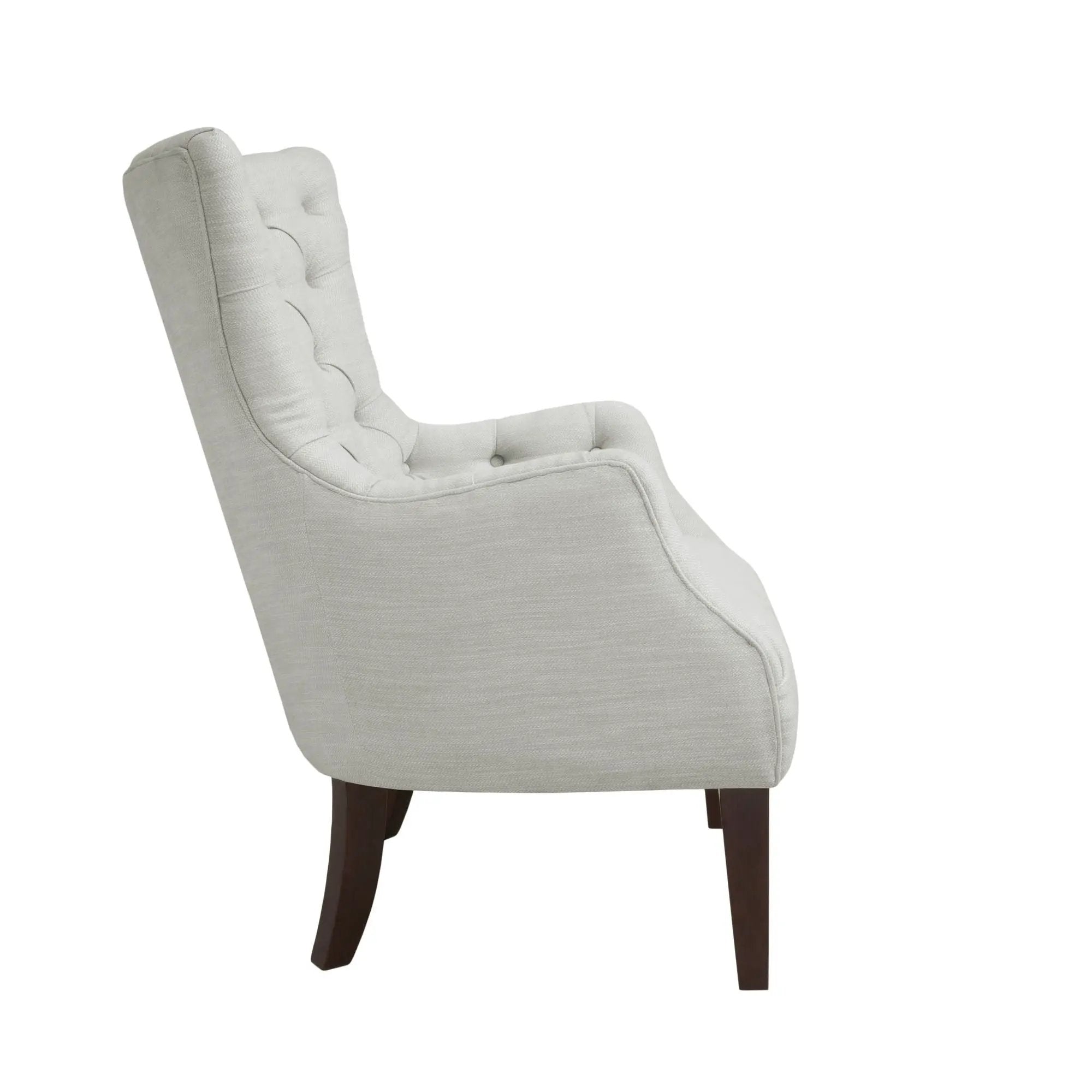 Hannah - Button Tufted Wing Chair by Unique Piece Furniture