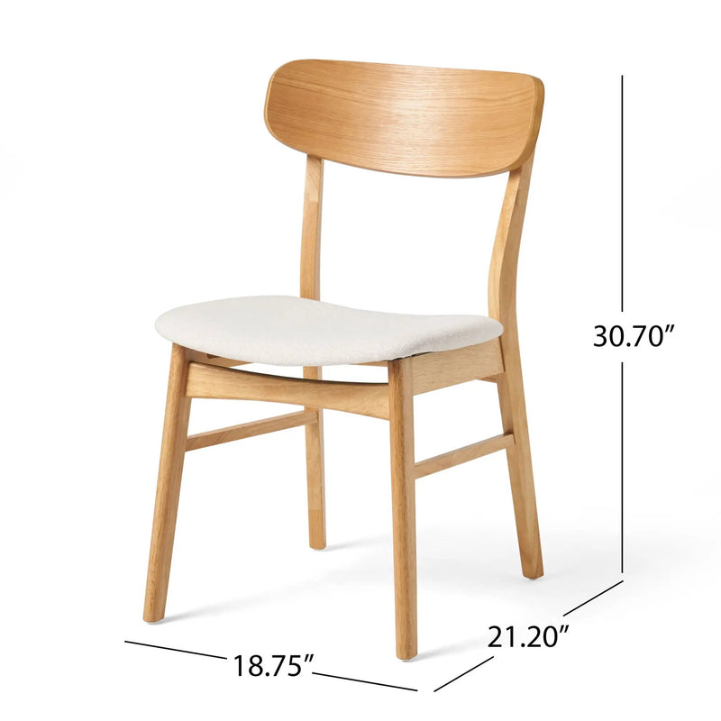 5 Piece Dining Set With Table And Upholstered Chairs by HouseOfZazla