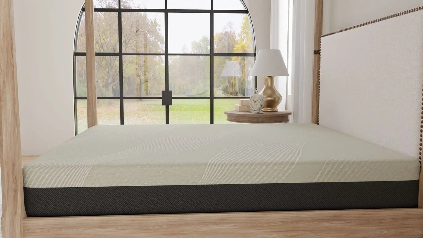 10" Comfort Series Medium Gel Memory Foam Tight Top Mattress by HouseOfZazla