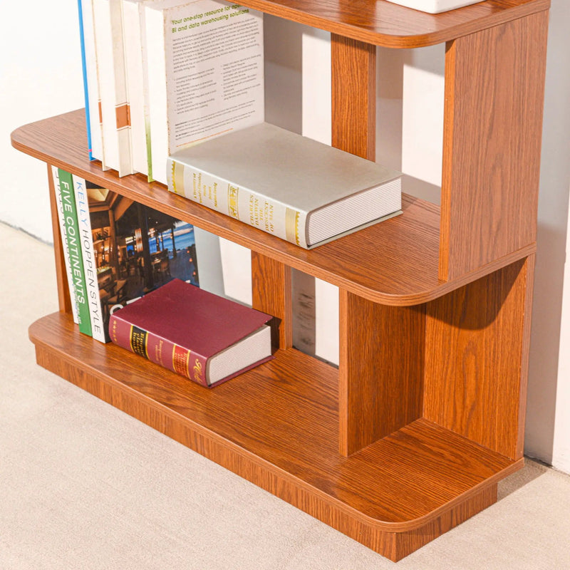 Modern 5 Tier Open Storage Bookcase by HouseOfZazla