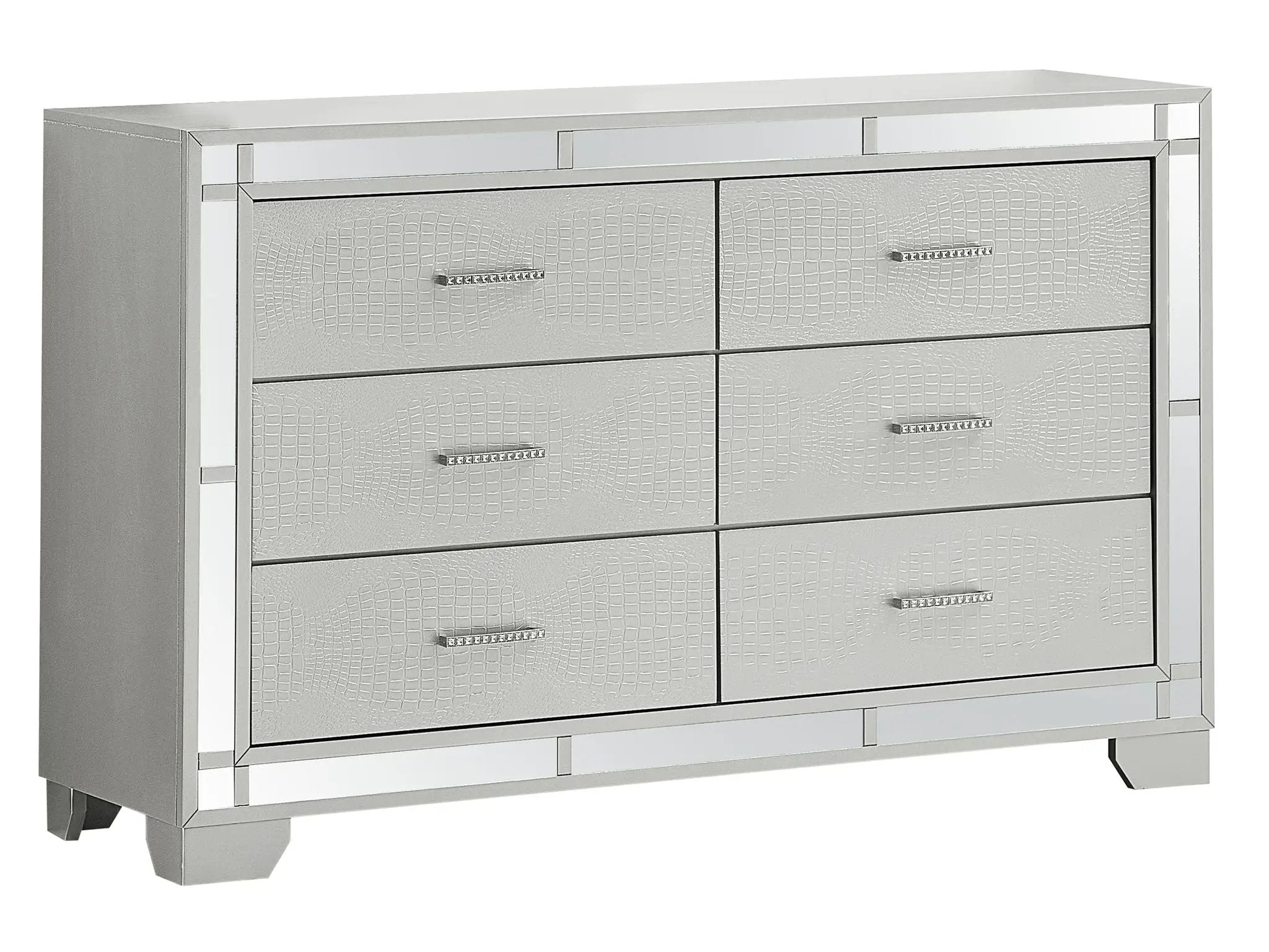 Madison - Dresser - Silver Champagne by HouseOfZazla