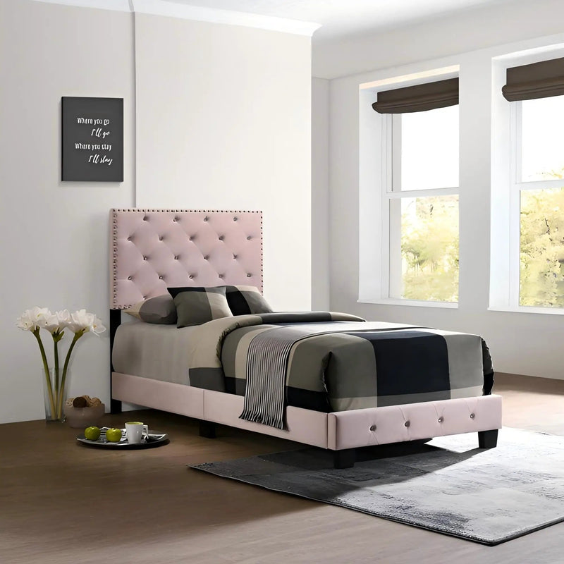 Luxurious Upholstered Bed by HouseOfZazla