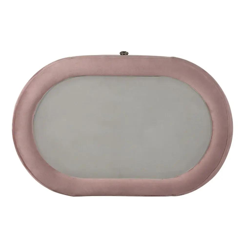 Salonia - Nightstand - Pink Velvet by Unique Piece Furniture