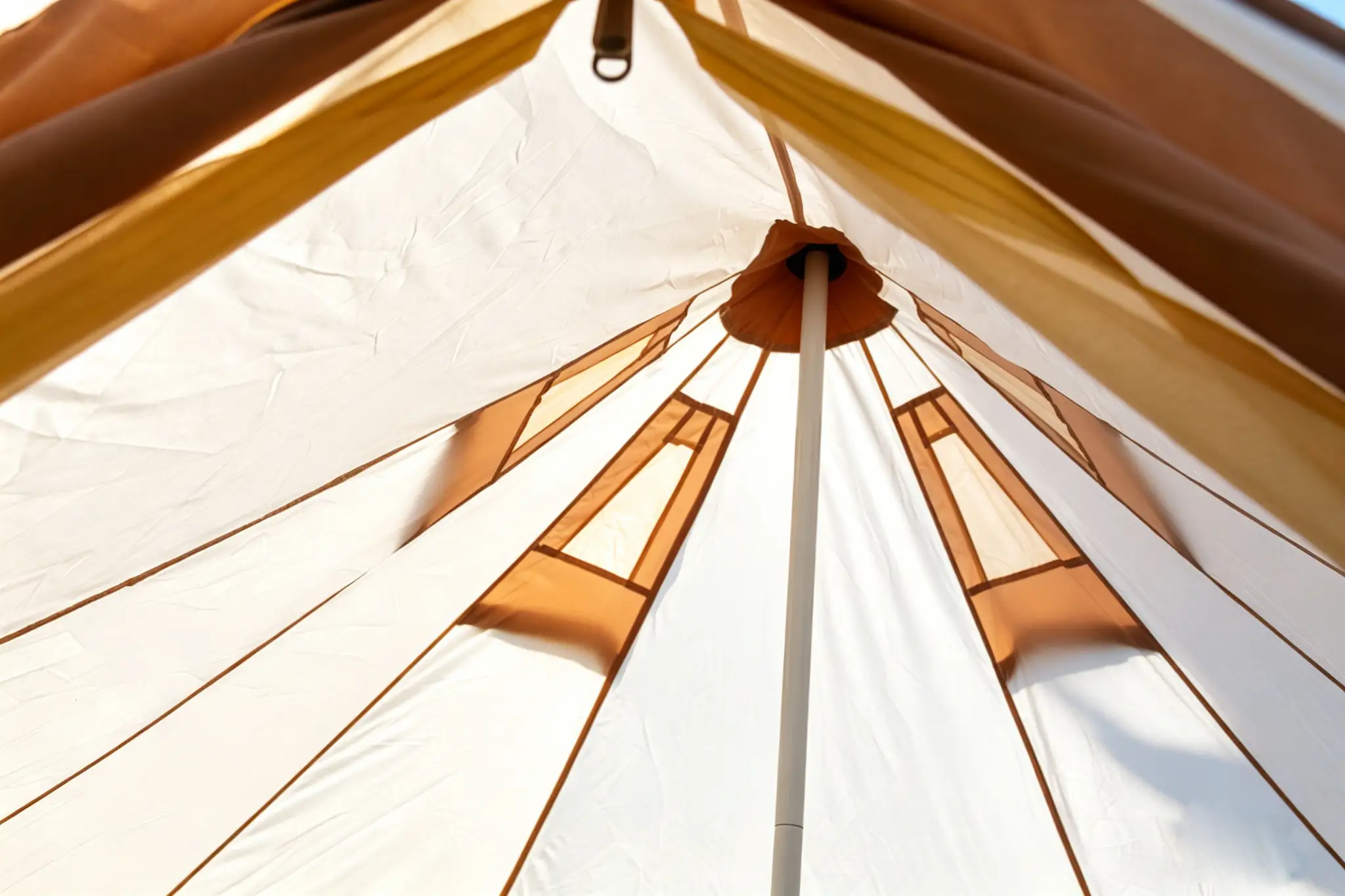 Oxford Bell Tent for Family Camping - Spacious 9.8ft Yurt with Stove Jack by HouseOfZazla