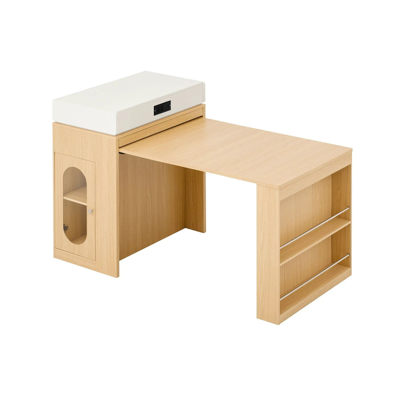 Extendable Dining Table With Folding Top by HouseOfZazla