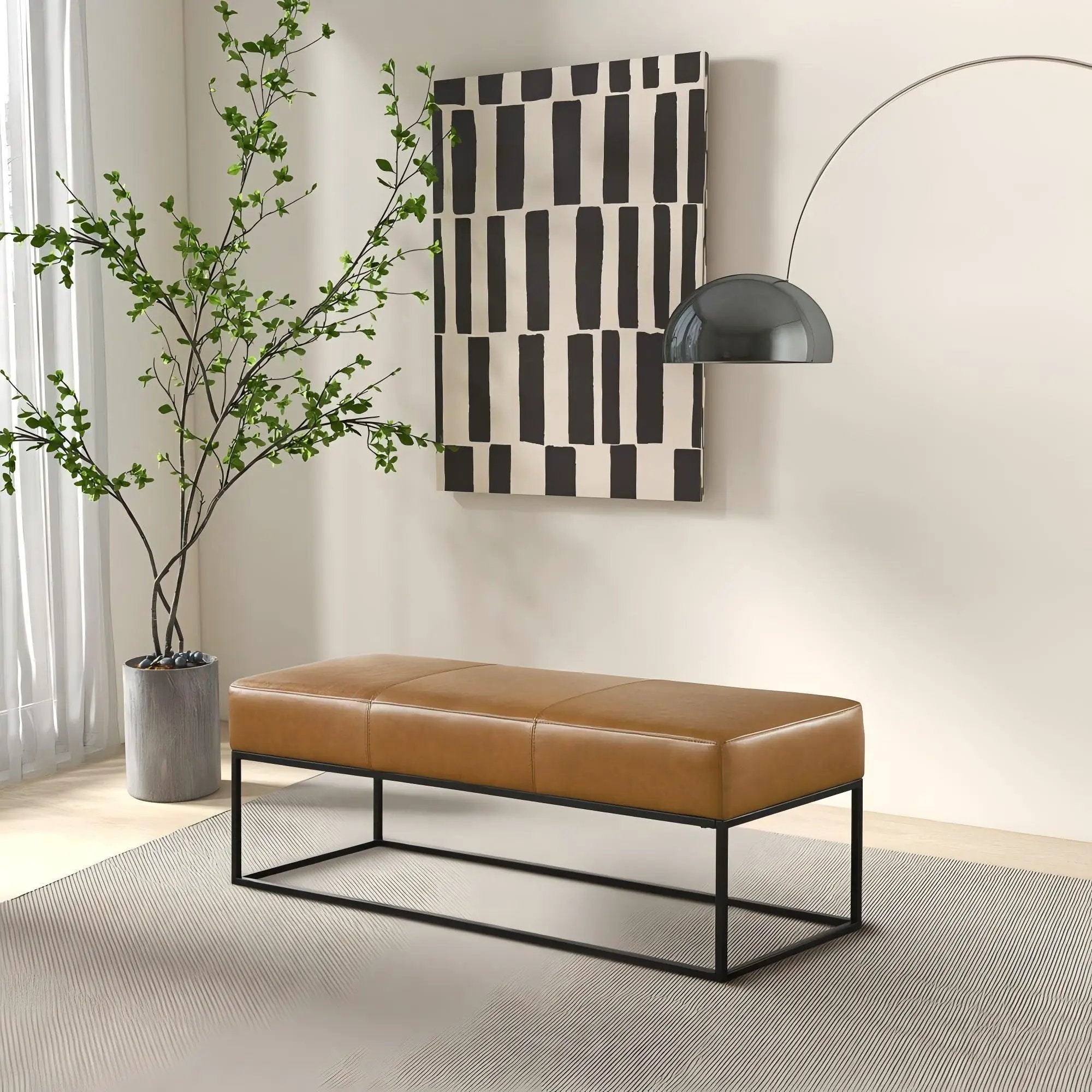 Odessa - Bench - Tan by Unique Piece Furniture