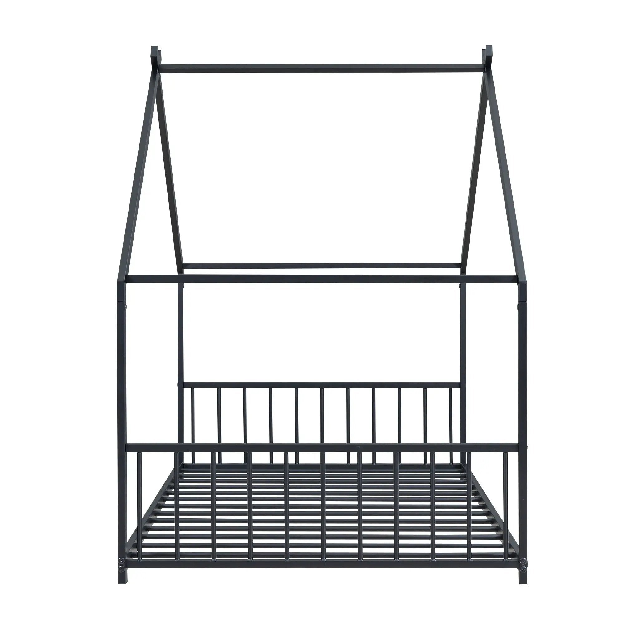 Metal House Bed by Unique Piece Furniture