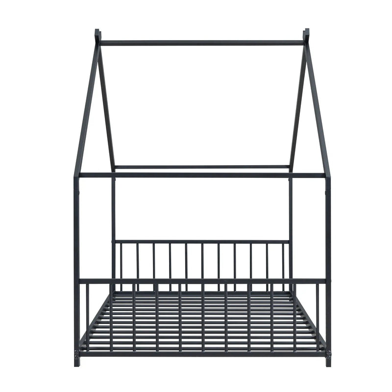 Metal House Bed by Unique Piece Furniture