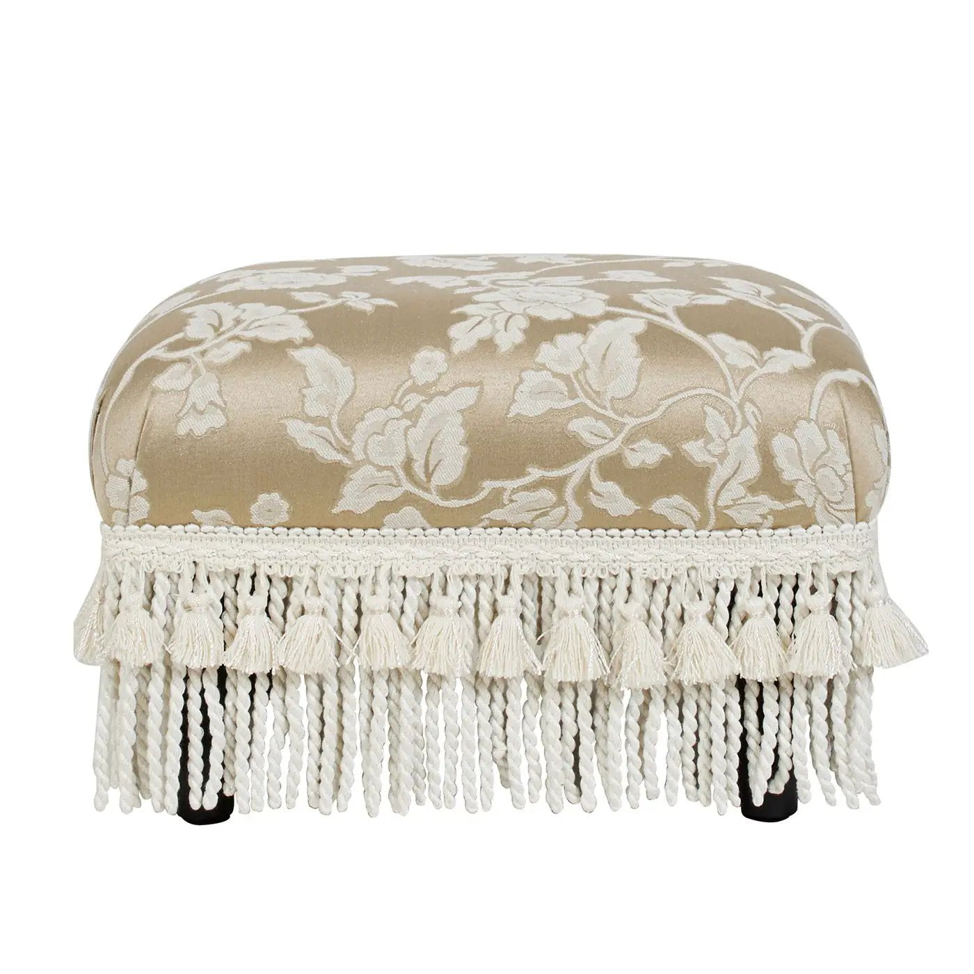 Fiona - Handcrafted Accent Footstool Ottoman by HouseOfZazla