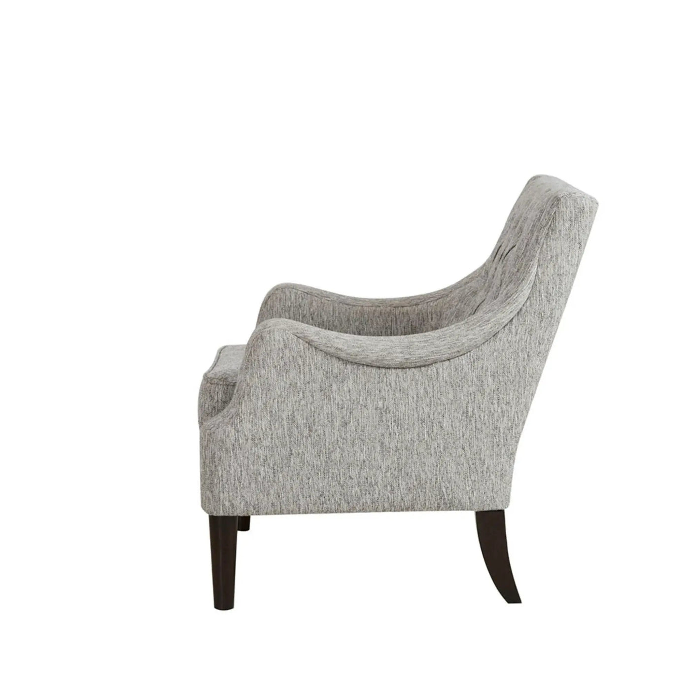 Button Tufted Accent Chair Vintage Style by Unique Piece Furniture