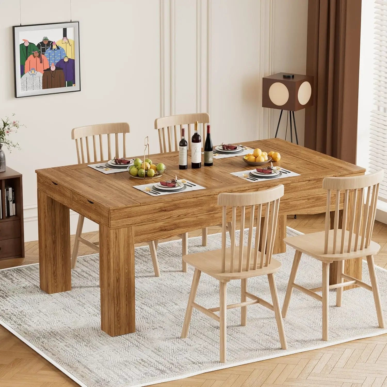 Gaming Table with Removable Top for 4–6 Players by HouseOfZazla