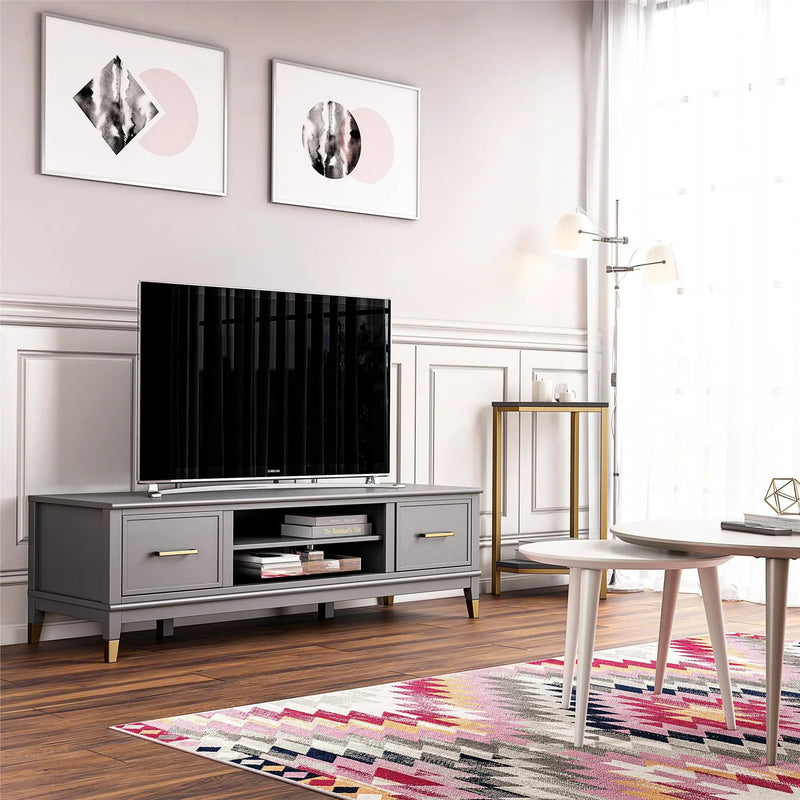 Westerleigh - TV Stand - Dark Gray by Unique Piece Furniture