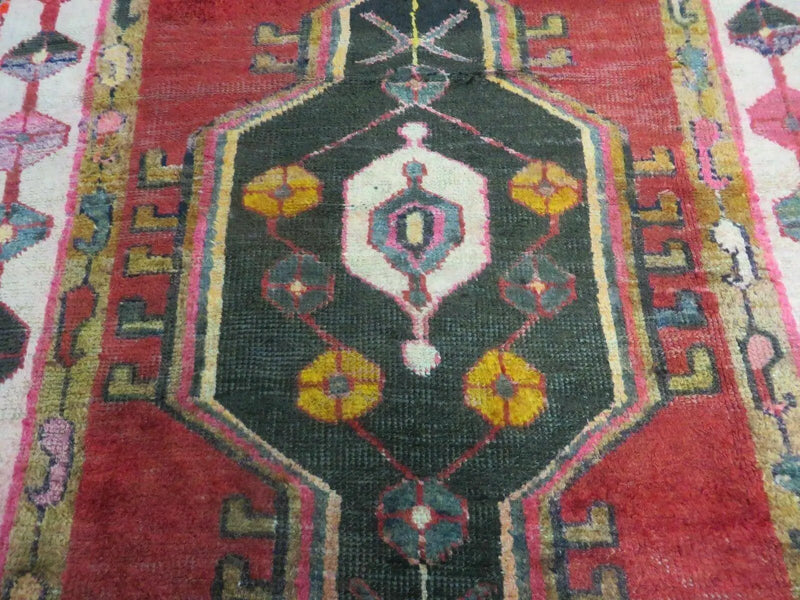 4' X 8' Antique Handmade Turkish Caucasian Kazak Design Wool Rug Veg Dyes Nice by Jewel Rugs
