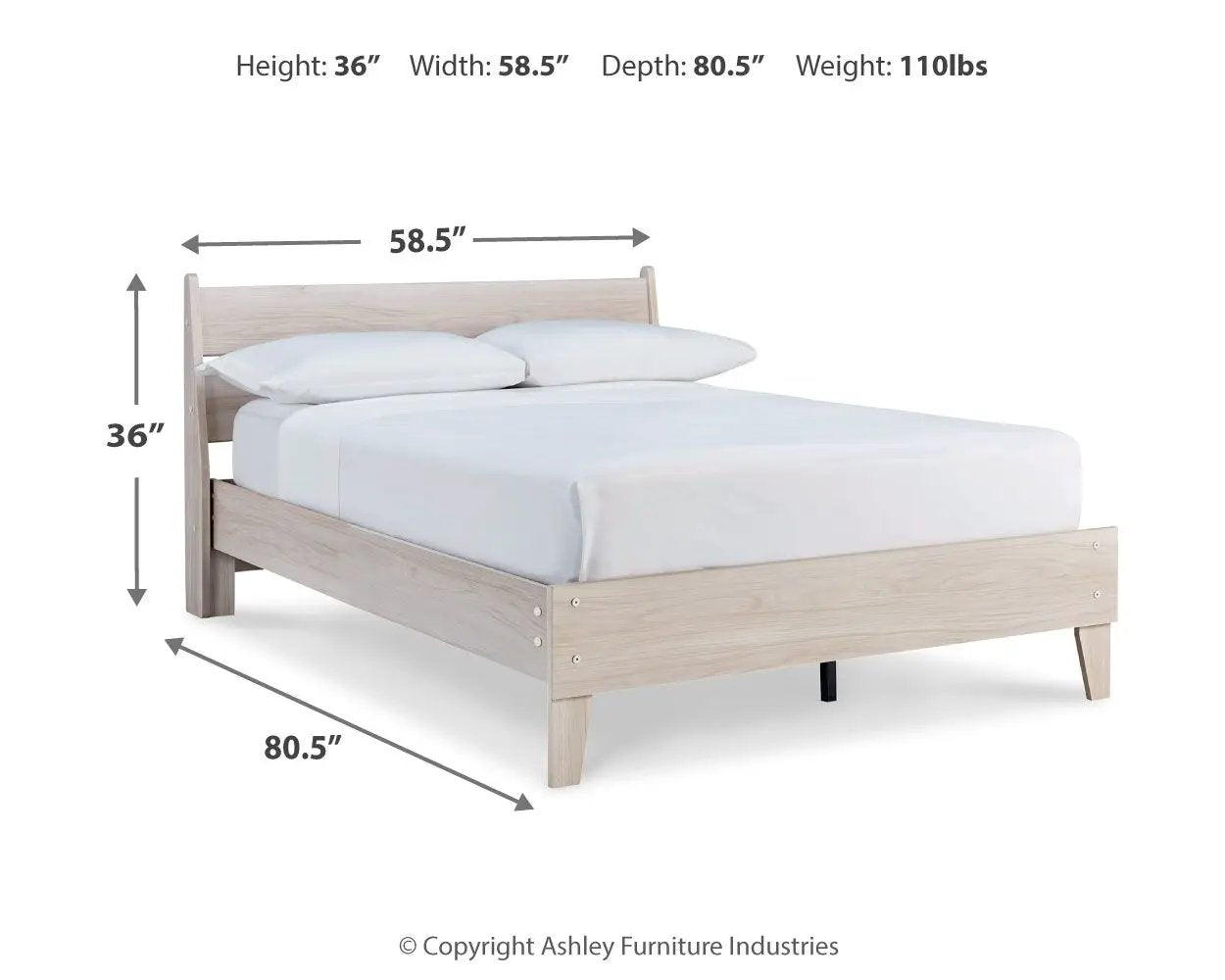 Socalle - Panel Platform Bed by Unique Piece Furniture