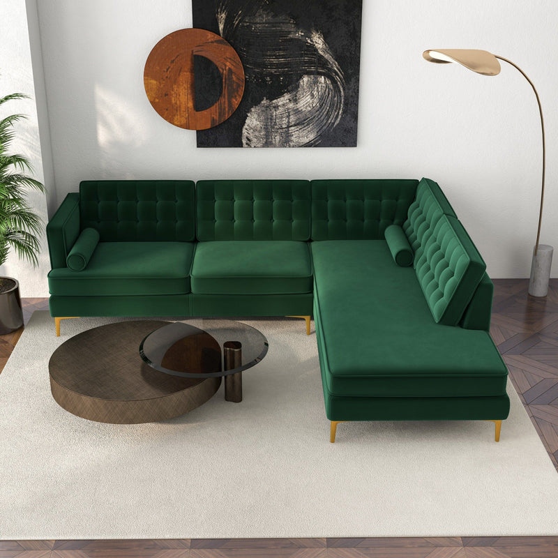 Brooke - Modern Design Sectional Sofa by HouseOfZazla