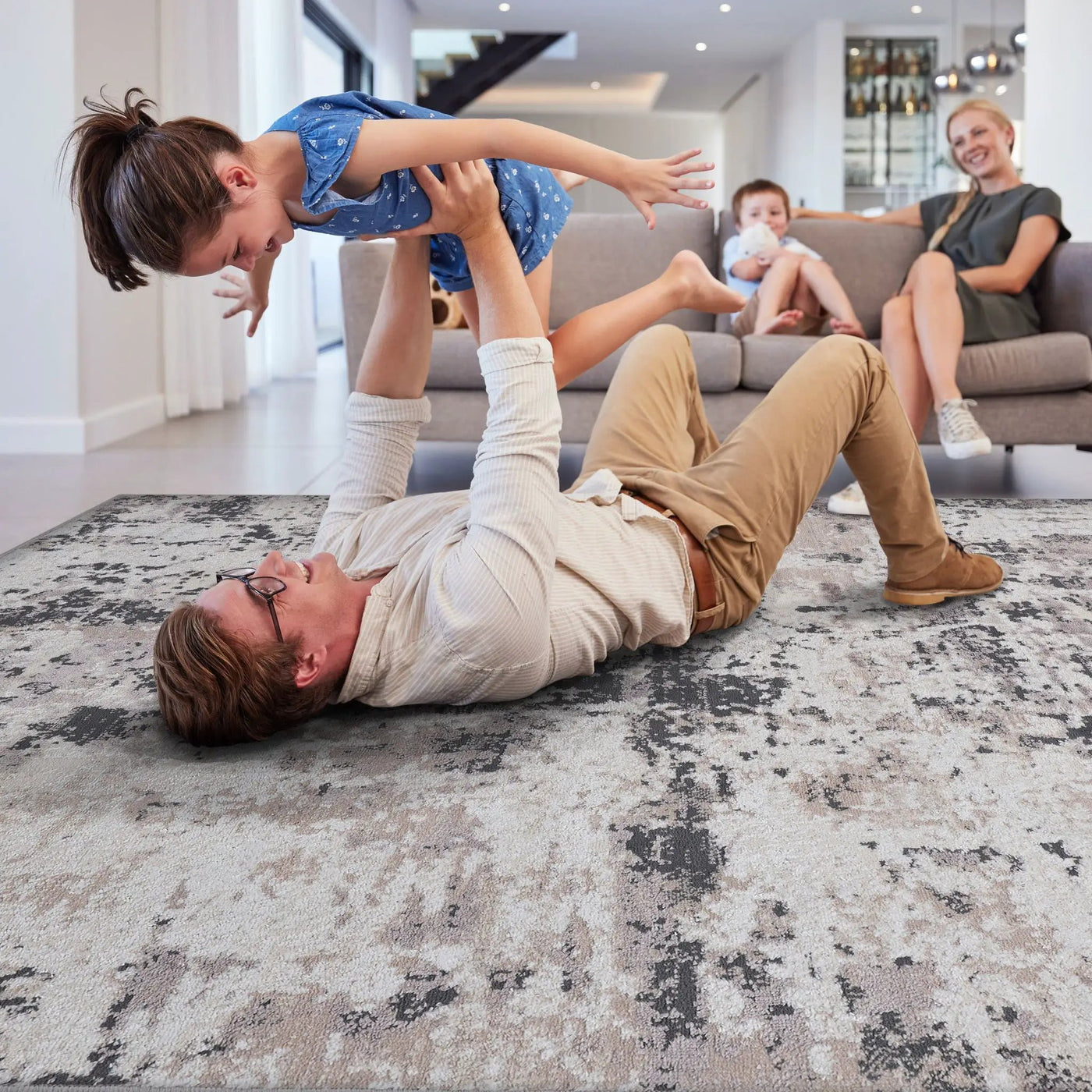 Payas - Abstract Area Rug by HouseOfZazla