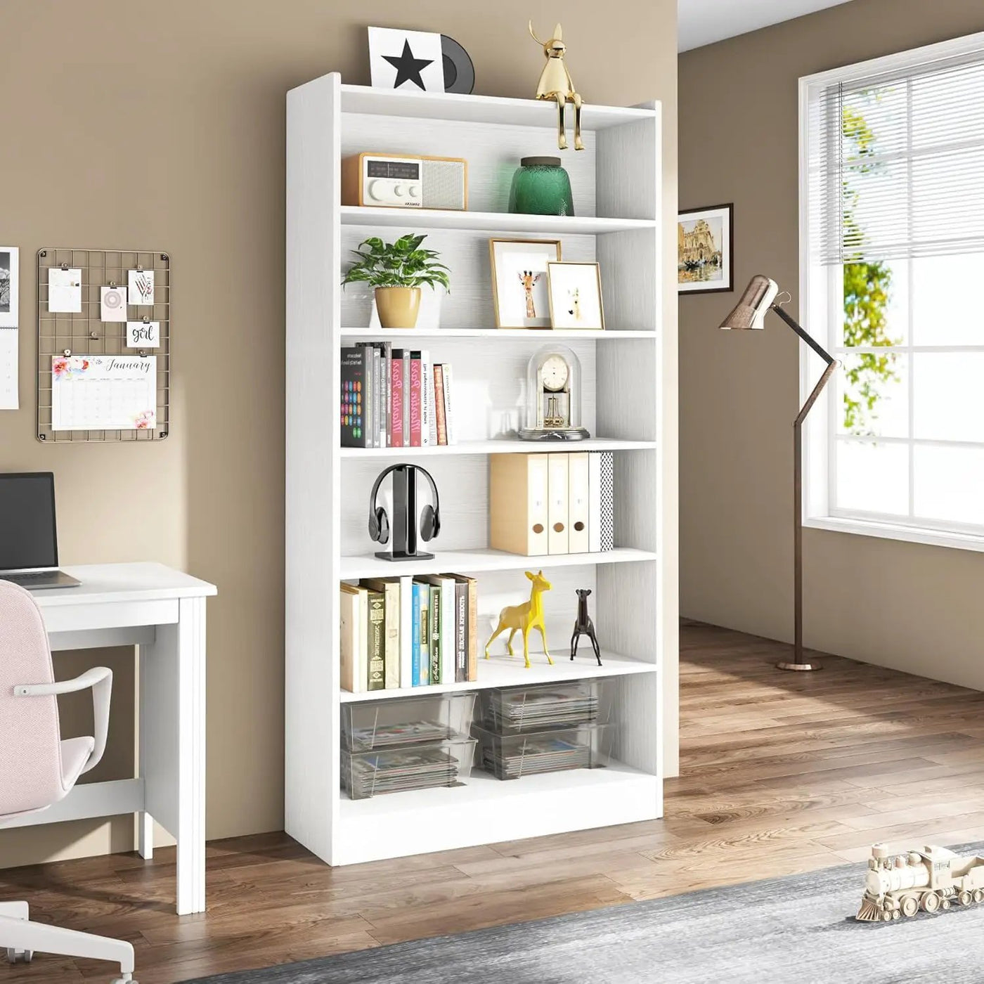 Library Bookshelf With Storage For Living Room by HouseOfZazla