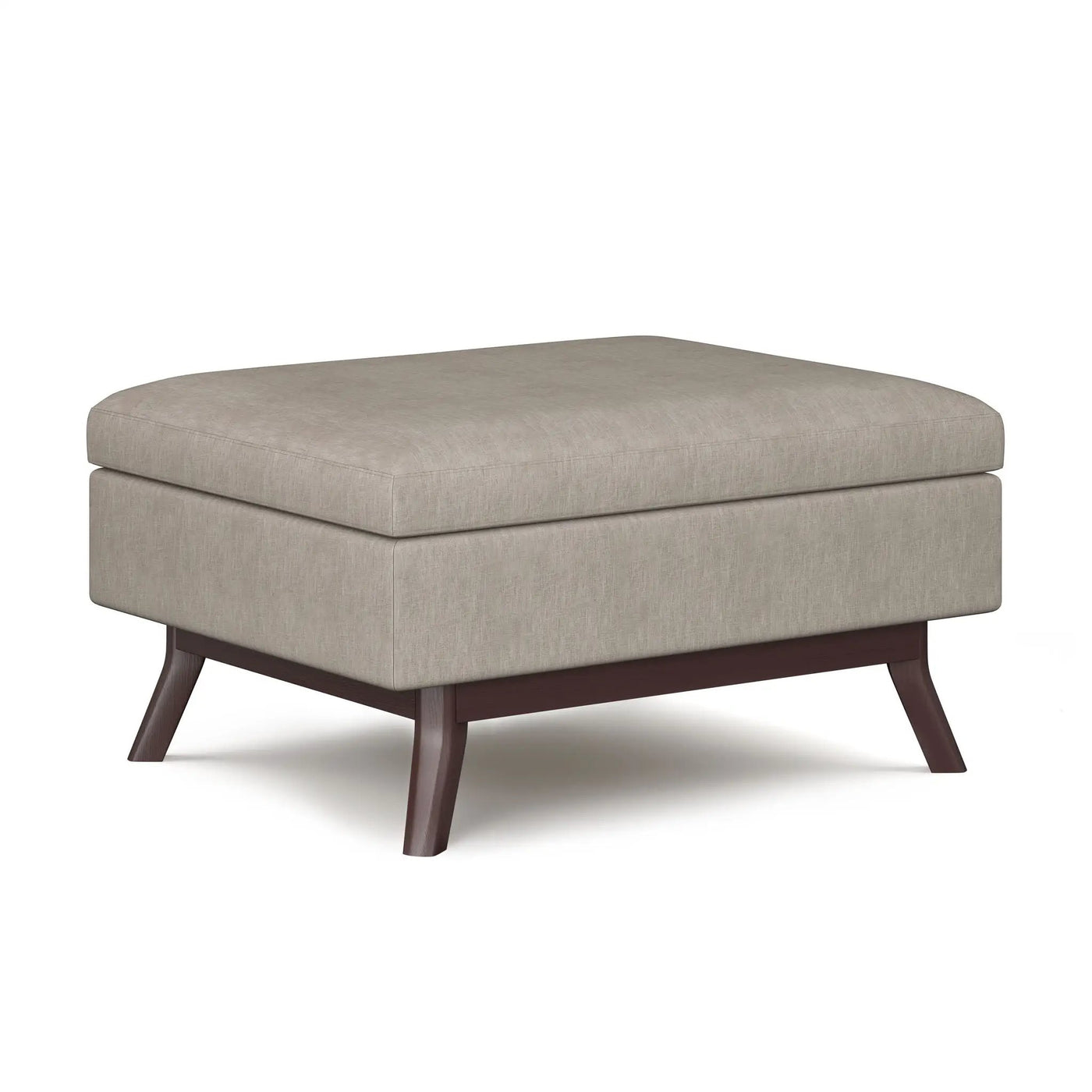 Owen - Upholstered Rectangular Storage Ottoman by HouseOfZazla
