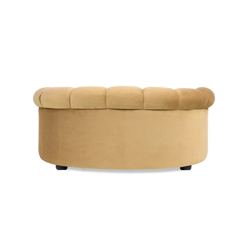 Halle 35.5" Rolled Arm Channel-Tufted Dog Sofa Bed by HouseOfZazla
