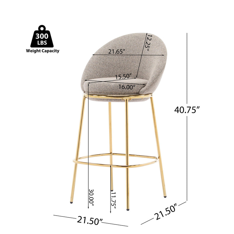 Celano Upholstered Barstool (Set of 2) by HouseOfZazla