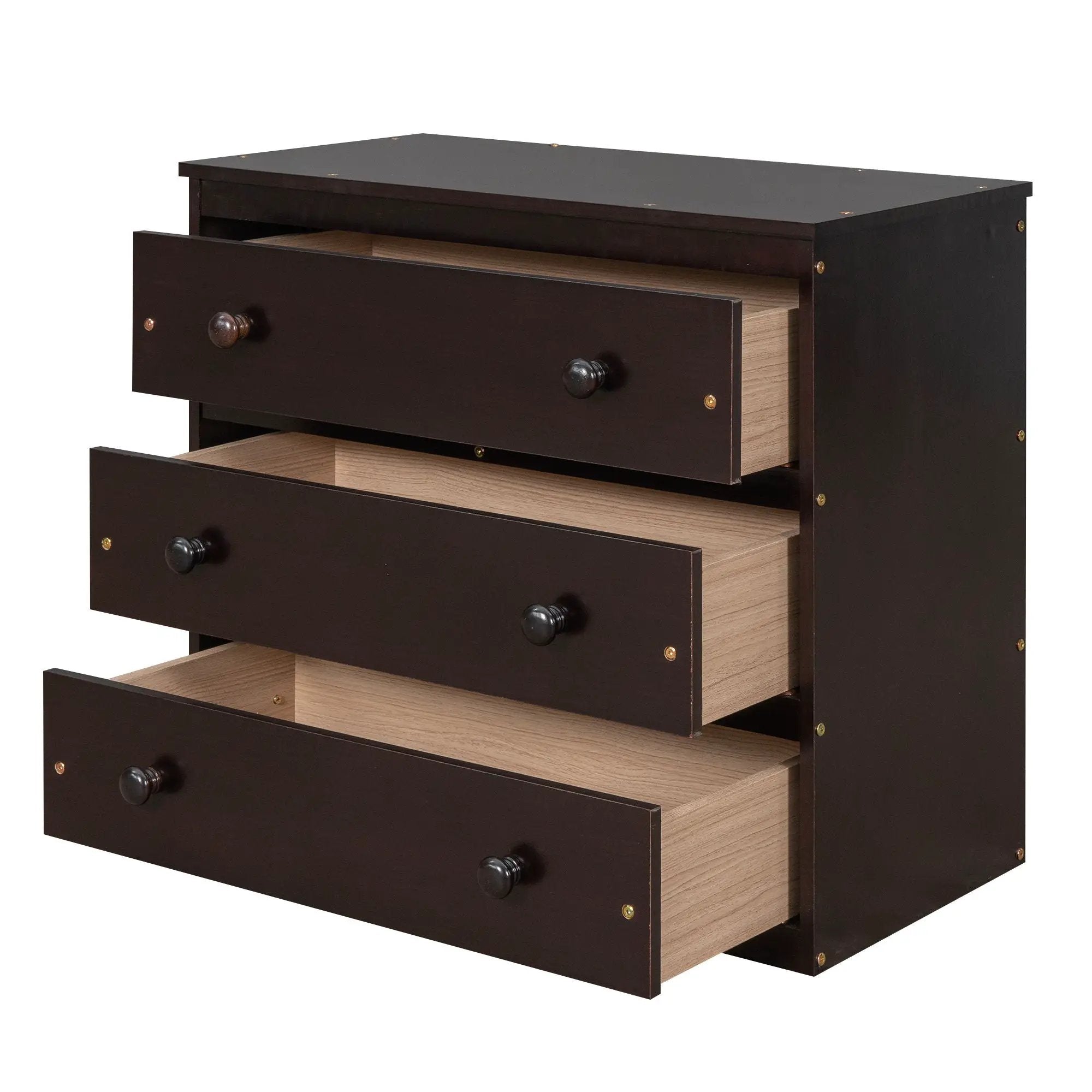 Loft Low Study Bed With Cabinet, Shelves And Rolling Portable Desk, Multiple Functions by Unique Piece Furniture