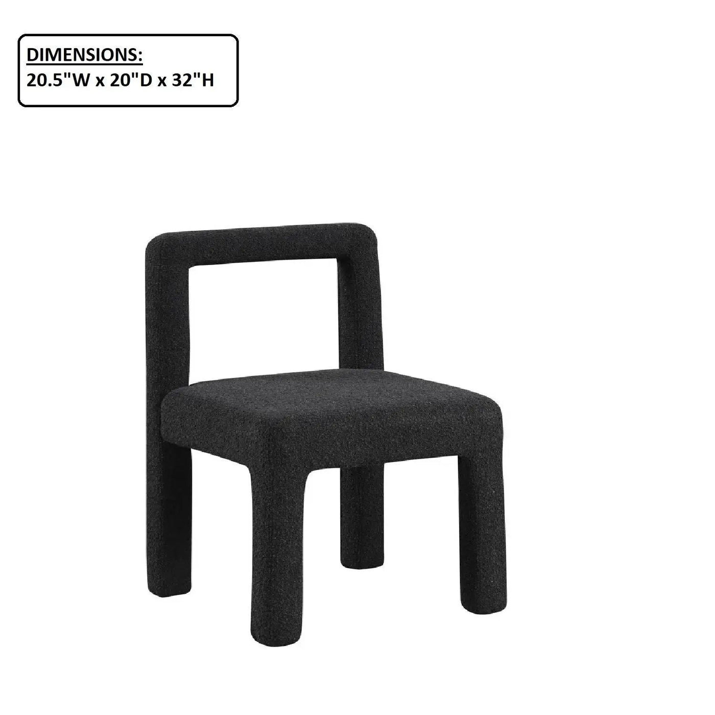 Dining Chairs With Square Open Back (Set of 2) by Unique Piece Furniture