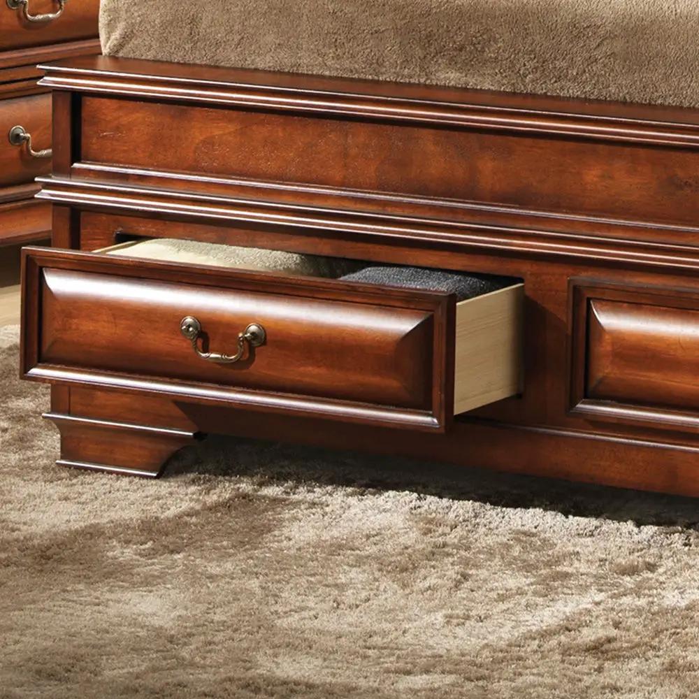 Dovetailed Drawers Storage Bed by HouseOfZazla
