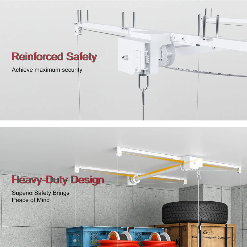Overhead Garage Storage Rack by HouseOfZazla