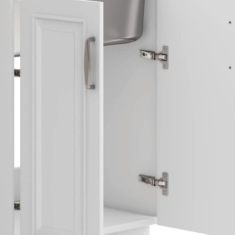 Darwin - Deluxe Laundry Cabinet With Pull-Out Faucet And Stainless Steel Sink by Unique Piece Furniture