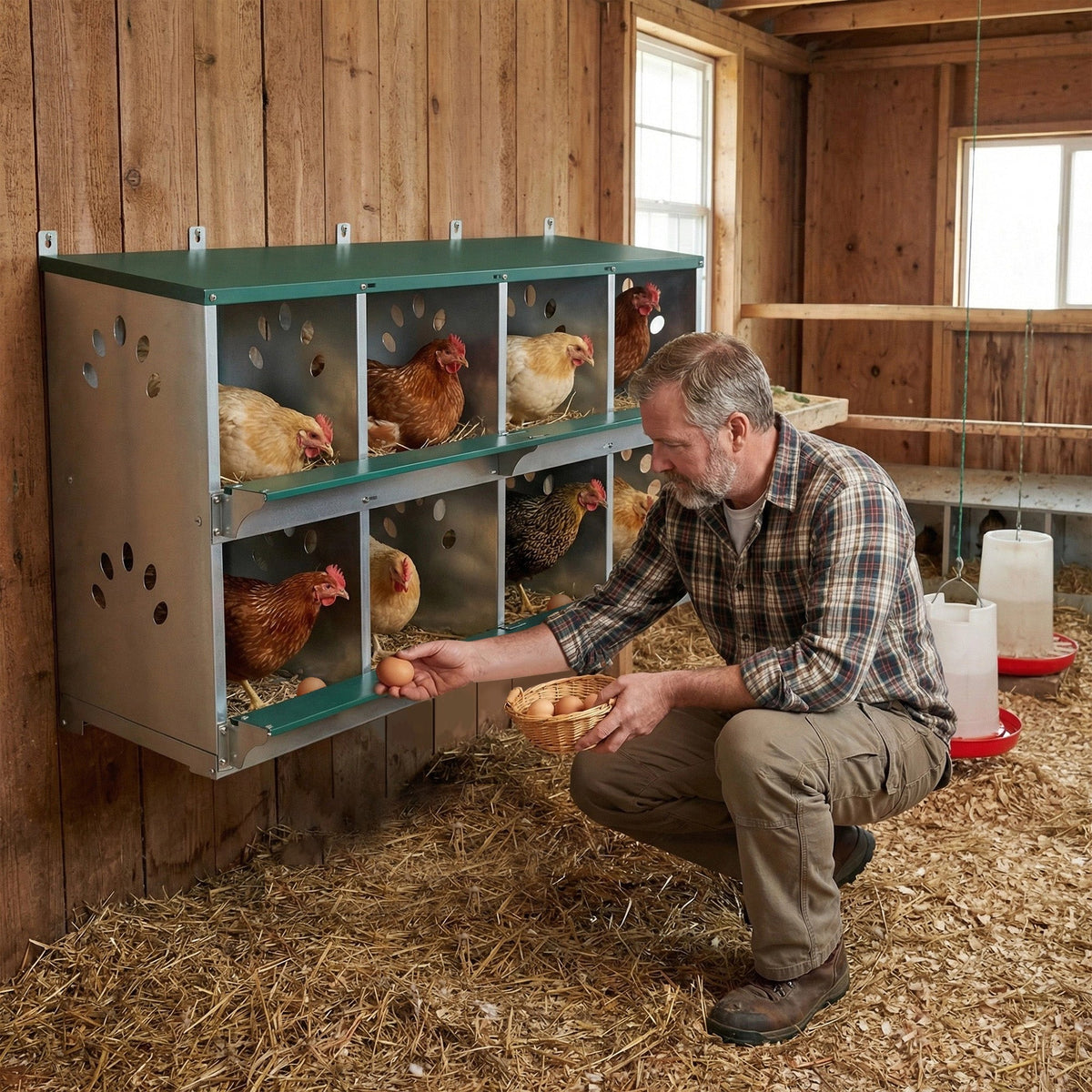 8 Compartment Chicken Nesting Boxes, photo 8 of 8