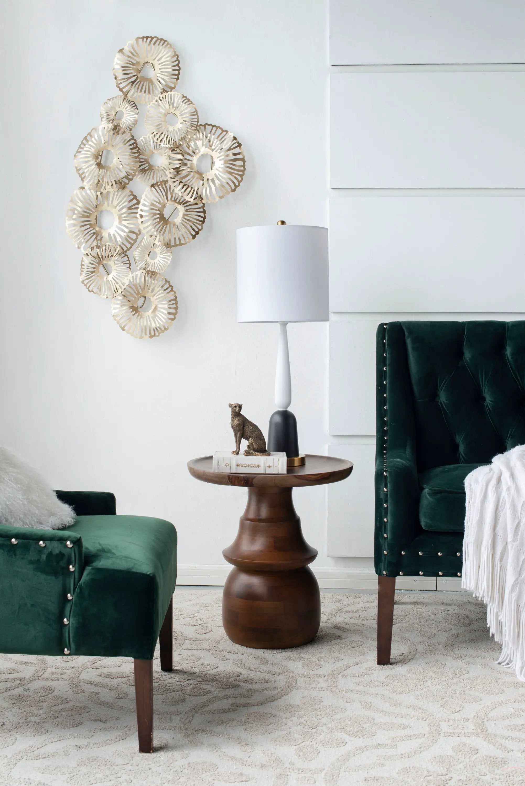 Teardrop Silhouette Table Lamp by HouseOfZazla