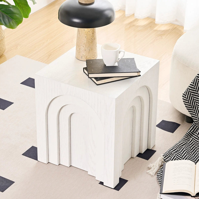 15.74'' Square Side Table by HouseOfZazla