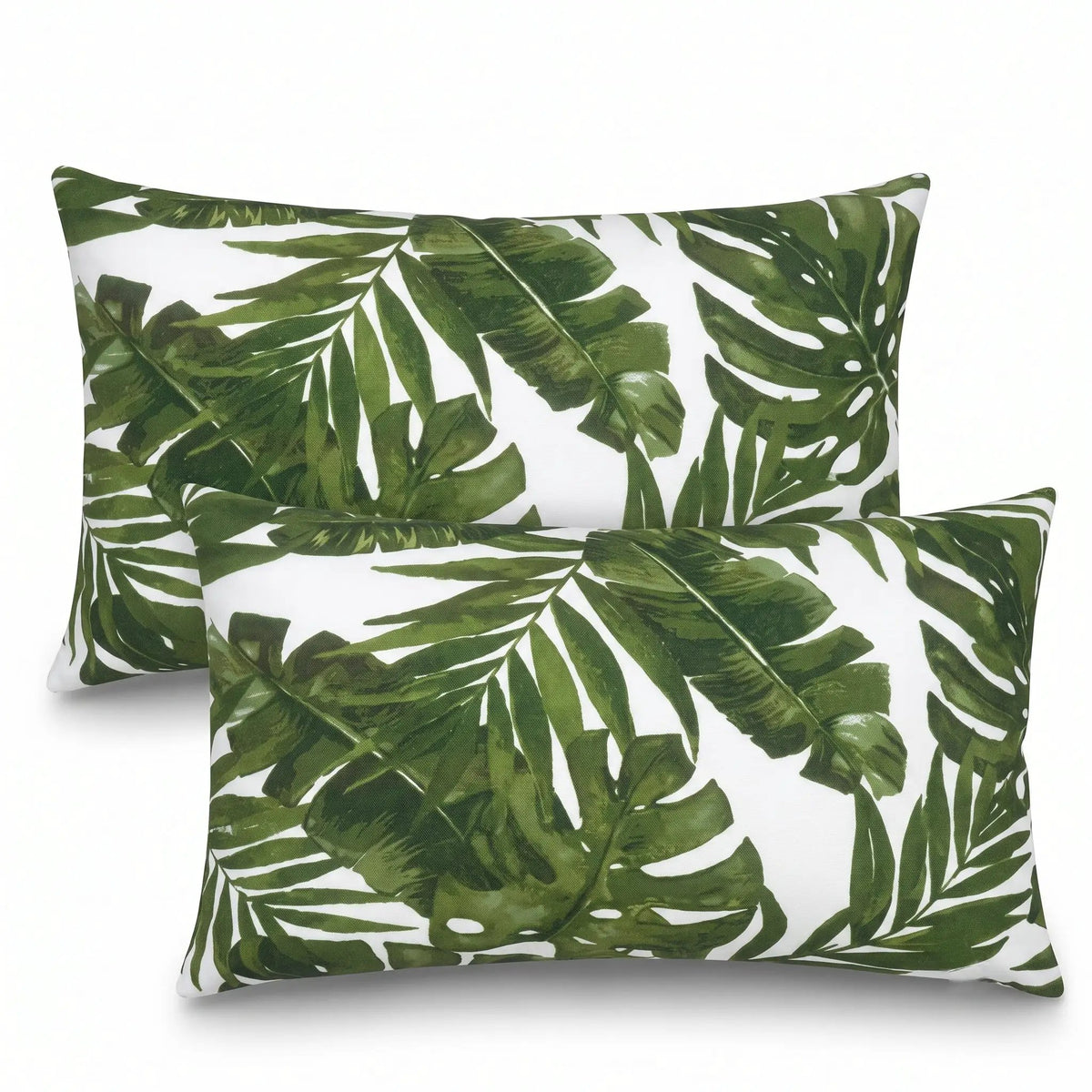 2 Pack Outdoor Lumbar Pillow Covers by HouseOfZazla